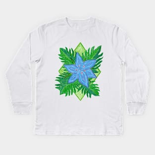 Angapo Emblem Kids Long Sleeve T-Shirt